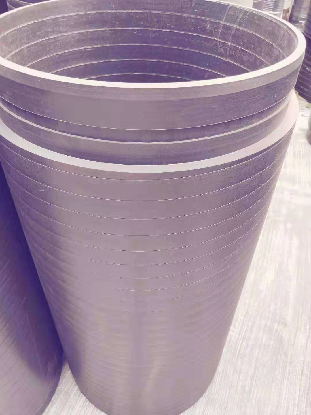 雙密封自鎖式承插接口HDPE復合實壁排水管
